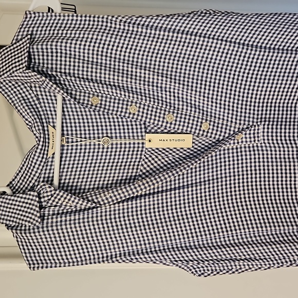 NWT Max Studio High Low Tunic Dress (Size Medium) - Picture 2 of 8